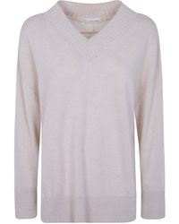 Liviana Conti - V-Neck Sweater - Lyst