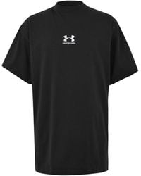 Balenciaga - X Under Armour Logo T-Shirt - Lyst
