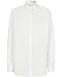 Fendi - Long Sleeved Buttoned Shirt - Lyst