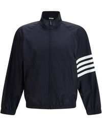 Thom Browne - 4-Bar Stripe Zipped Jacket - Lyst