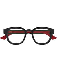 Gucci - Eyewear Round-Frame Glasses - Lyst