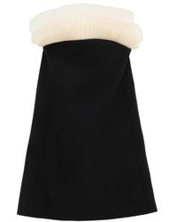 Celine - Bustier Mini Dress - Lyst