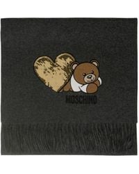 Moschino - Wool Scarf - Lyst