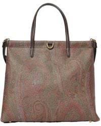 Etro - Arnica Large Paisley Tote Bag - Lyst