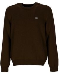 Celine - Crew Neck Sweater - Lyst