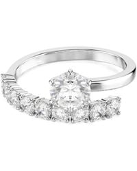 Swarovski - Crystal-Embellished Wrap Ring - Lyst