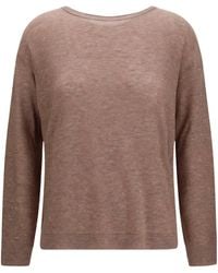 Fabiana Filippi - Sequin Crewneck Jumper - Lyst