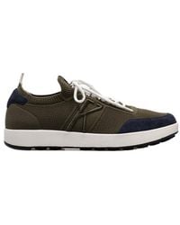 Kiton - Logo Embossed Low-Top Sneakers - Lyst