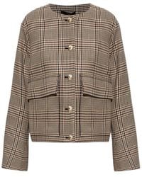 Paul Smith - Checked Cropped Blazer - Lyst