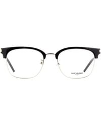 Saint Laurent - Eyewear Square Frame Glasses - Lyst