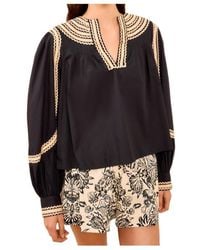 Ulla Johnson - Laurenza Long Sleeve Top - Lyst
