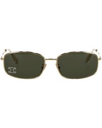 Celine - Triomphe Rhinestone 02 Sunglasses - Lyst