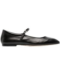 Aeyde - Uma Square Toe Mary Jane Flats - Lyst