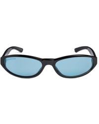 Balenciaga - Neo Round Sunglasses - Lyst