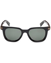 ZEGNA - Square Frame Sunglasses - Lyst