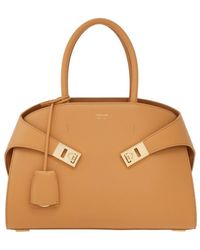 Ferragamo - Logo Shoulder Bag - Lyst