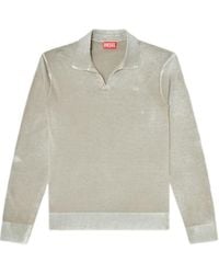 DIESEL - K Lawrence Polo Knitted Sweater - Lyst