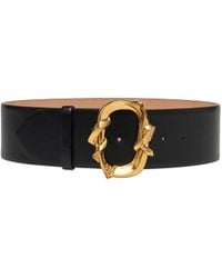 McQueen - Snake Buckle Belt - Lyst