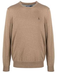 Polo Ralph Lauren - Logo Long-Sleeved Sweater - Lyst