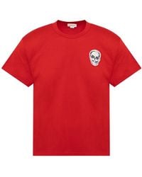 McQueen - Logo Short-Sleeved T-Shirt - Lyst