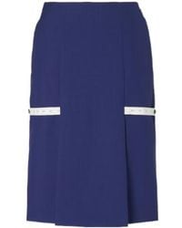 Fendi - Panelled Midi Skirt - Lyst