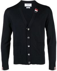 Thom Browne - Button-Up Knitted Cardigan - Lyst