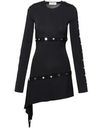 The Attico - Mini Dress In Acetate Blend - Lyst