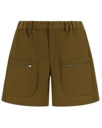 Herno - Laminar Zip-Pocket Cargo Bermuda Shorts - Lyst