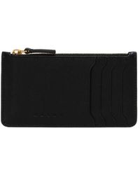 Marni - Logo Embossed Zipped Card Case - Lyst