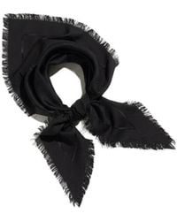 Gucci - Double G Silk Wool Shawl - Lyst