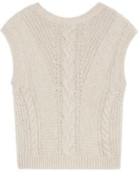 Max Mara - Studio Crewneck Knitted Vest - Lyst
