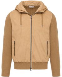 Herno - Long-Sleeve Wool Cardigan - Lyst