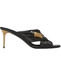 Balmain - Safety Pin Mules - Lyst