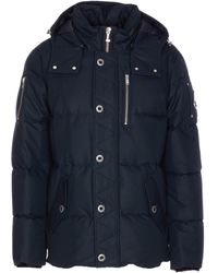 Moose Knuckles - Zip Detailed Hooded Coat - Lyst