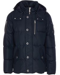 Moose Knuckles - Zip Detailed Hooded Coat - Lyst