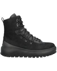 Stone Island - Round-Toe Lace-Up Ankle Boots - Lyst