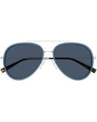 Gucci - Eyewear Aviator Frame Sunglasses - Lyst