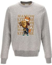 Maison Kitsuné - Fox Champion Sweatshirt - Lyst