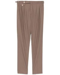 Brunello Cucinelli - Pleat Chino Trousers - Lyst
