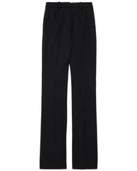 Balenciaga - High-Waist Slim-Fit Trousers - Lyst