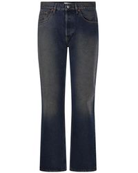 Golden Goose - Faded Straight-Leg Jeans - Lyst
