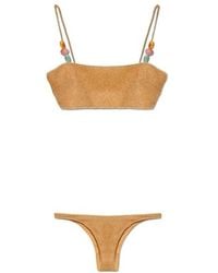 Oséree - Bead-Embellished Bikini - Lyst