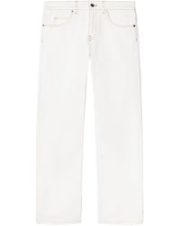 Off-White c/o Virgil Abloh - Contrast-Stitching Straight-Leg Jeans - Lyst