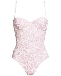 Tory Burch - Floral-Print One-Piece Swimsuits - Lyst