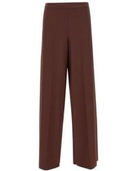 Marella - Ghinea High-Waist Palazzo Pants - Lyst