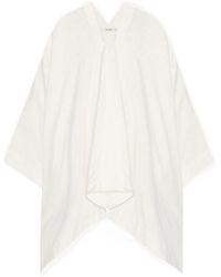 The Row - V-Neck Asymmetric Top - Lyst