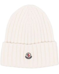 Moncler - Wool Beanie - Lyst