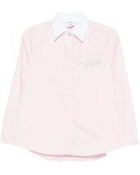 CASABLANCA - Embellished Long Sleeved Shirt - Lyst
