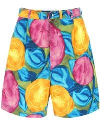 Marni - All-Over Printed Bermuda Shorts - Lyst