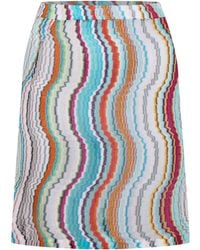 Missoni - Colorful Printed Midi Skirt - Lyst